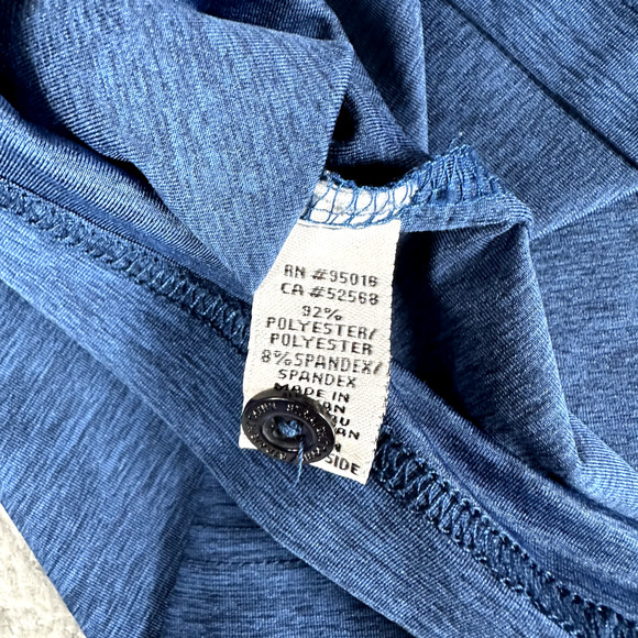 Straight Down Shirt Mens XL Blue Golf Polo Performance Pebble Beach Golf Links - Picture 15 of 16